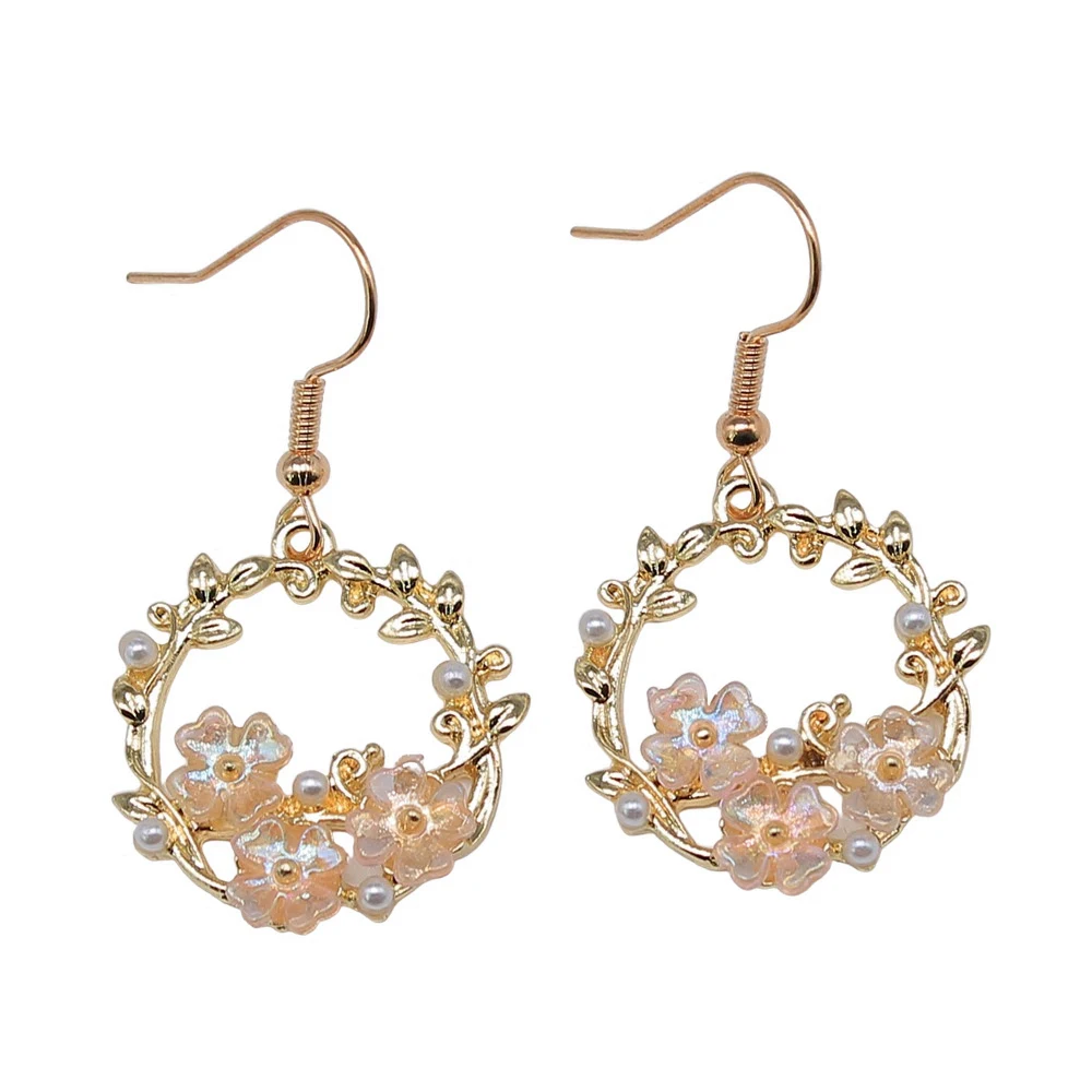 Curls Earrings Christmas Decorations Drop & Dangle Earring Set Of Earrings Popular Zircon
