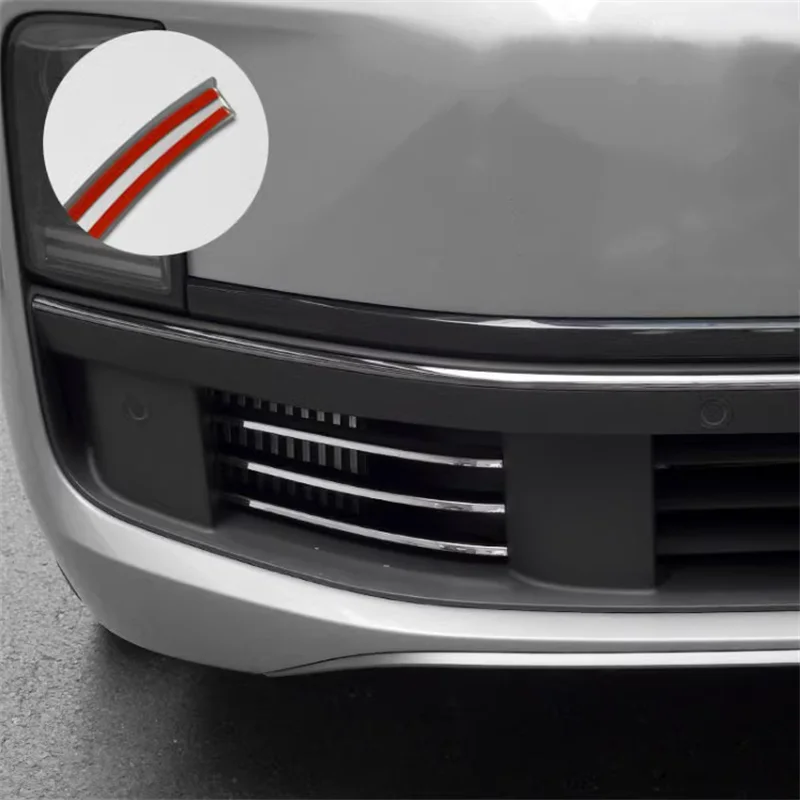 

For Leading Ideal LiXiang L7 2023 2024 Exterior Accessories Rear Trunk Tailgate Door Tail Rear Fog Lights Lamps Cover Trim