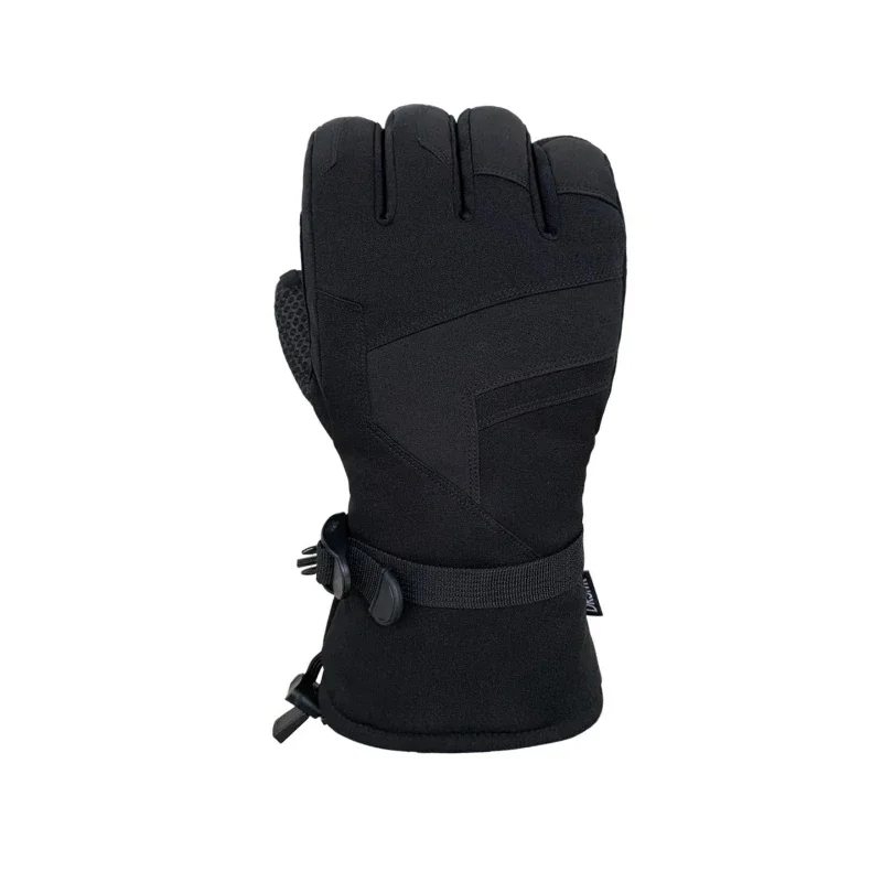 DurableSki gloves, single and double board, outdoor extreme cold climbing, hiking and riding, down warm waterproof snow mountain