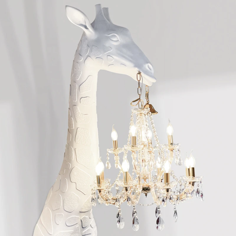 

Nordic Giraffe Wall Art Design Sense Advanced Sense Exhibition Hall Hotel Personality Creative Modern Lamp