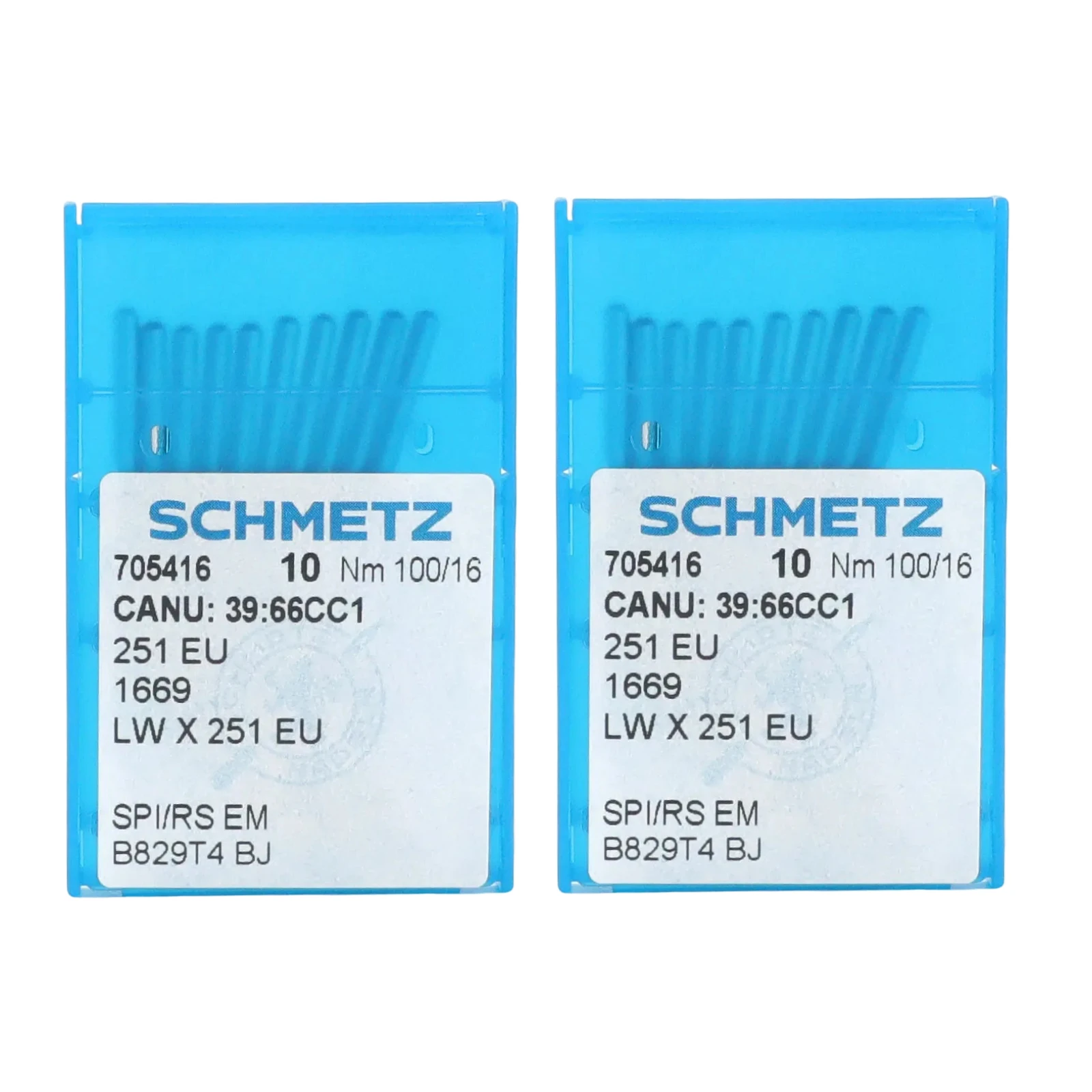 

(20 PCS) SCHMETZ LWx251 EU Needle For Industrial Blind Stitch Sewing Machines 39:66CC1, 1669
