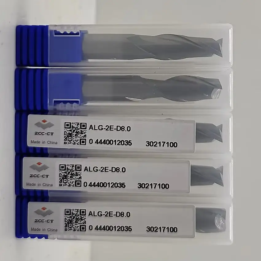 

ZCC.CT ALG-2E-D1.0/ALG-2E-D1.5/ALG-2E-D2.0/ALG-2E-D2.5/ALG-2E-D3.0S/ALG-2E-D3.5S/ALG-2E-D4.0S Двухсторонние плоские концевые фрезы 1 шт./коробка