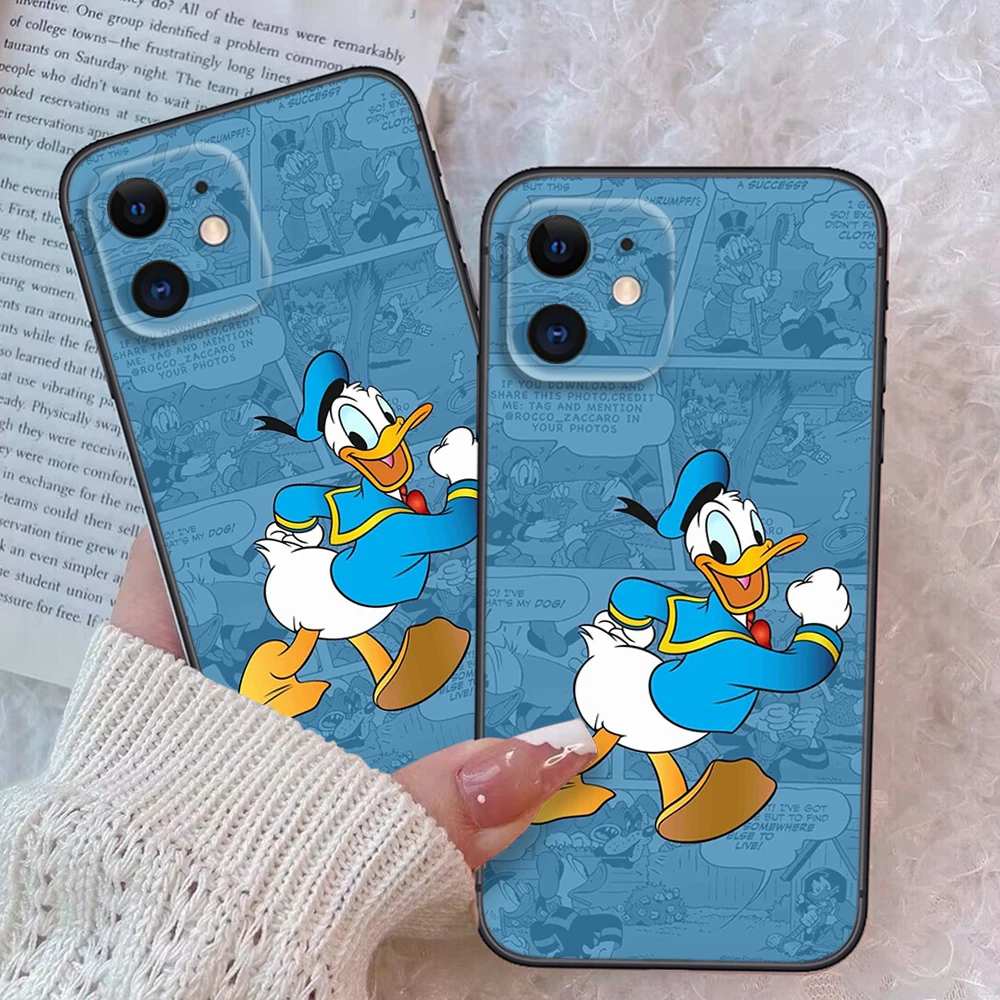 Z54 Donald Duck Soft Case for Soft Silicone phone Case for iPhone 15 14 Plus 13 12 11 X XS XR Pro Max Mini 8 7 Plus