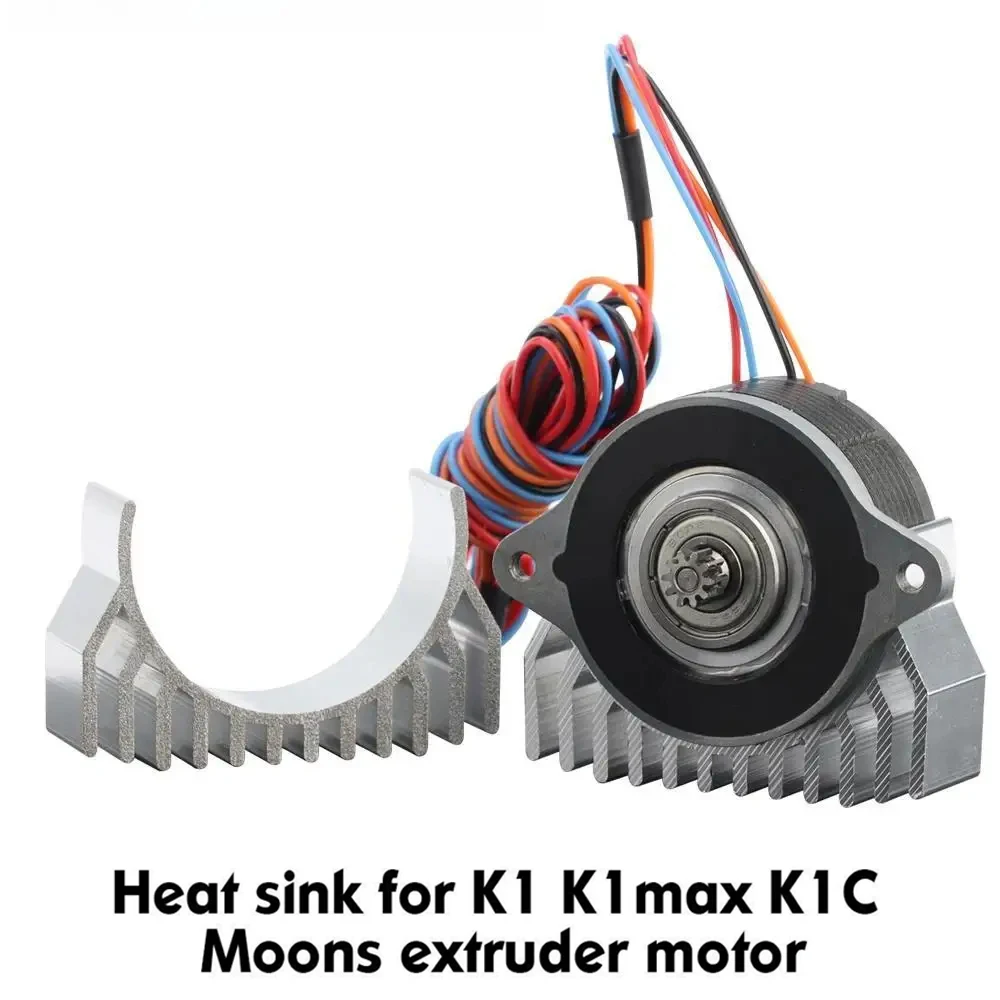 For Creality K1 K1max K1C 36 Motor Heat sink All Metal Fasting Heat dissipation 3D Printer Parts for K1/K1C/K1 MAX Extuder