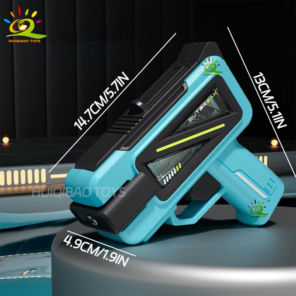 2025 technologie Transparente Wasser Pistole Pistole Schießen Spielzeug Automatische Sommer Im Freien Spielen Wasser Sport Strand Spielzeug Für Erwachsene Geschenk