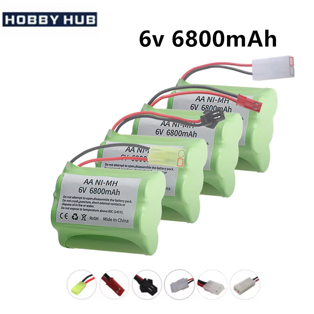6V 6800Mah Nimh Bat…