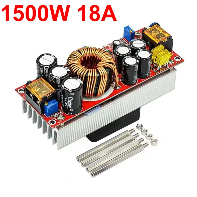 DC-DC 150W/6A 300W/400W/600W/12A 1200W/1500W/18A Boost Converter Step Down Buck Converter 5-40V To 1.2-35V Power Module LED Driv