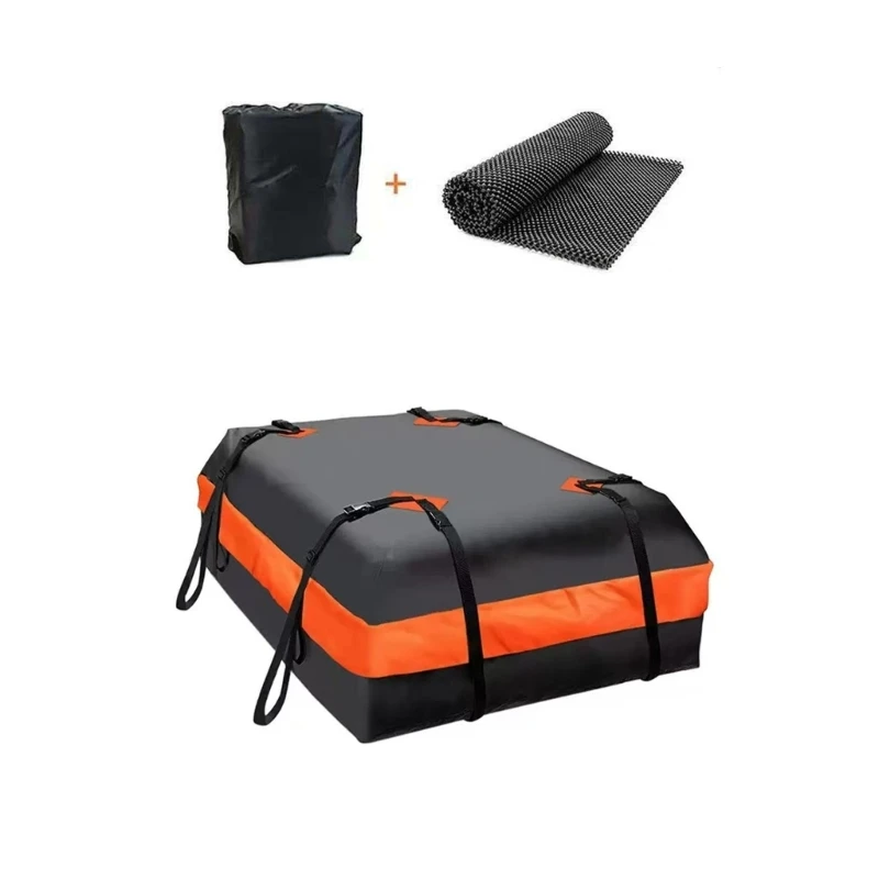 Wasserdichte 420D Oxford Dachgepäckträgertasche mit Anti-Rutsch-Matte für Auto-SUV H8WE – Detail 1