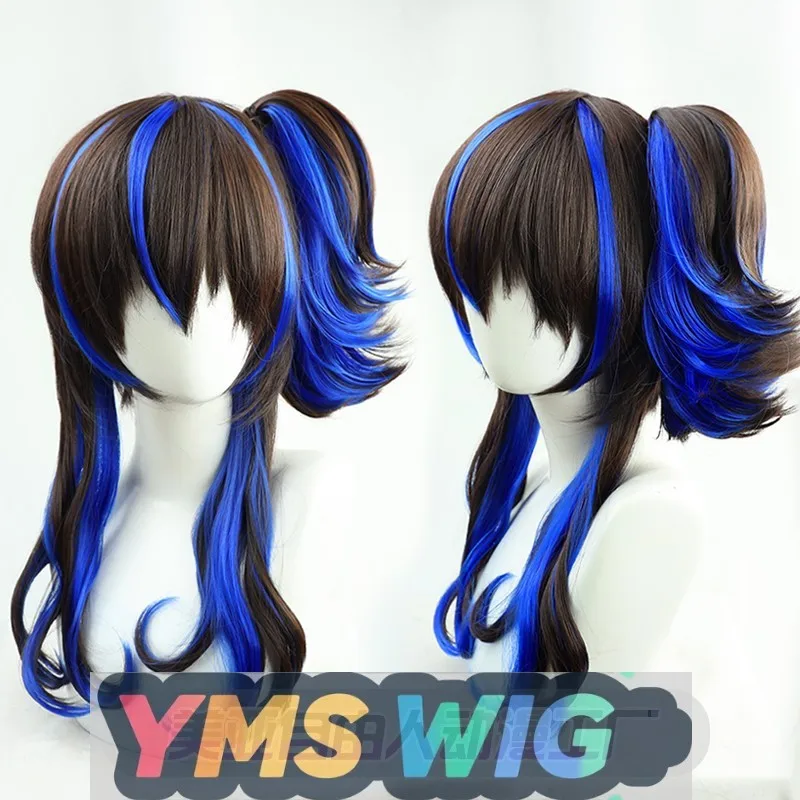 【YMS WIG】Jockey Girl Pretty Derby Da Tuo Sun God Cosplay Wig With Layered Tiger Mouth Clip