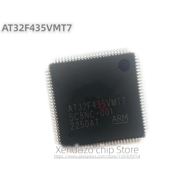 1pcs/lot AT32F435VMT7 LQFP-100 package Original genuine Microcontroller chip