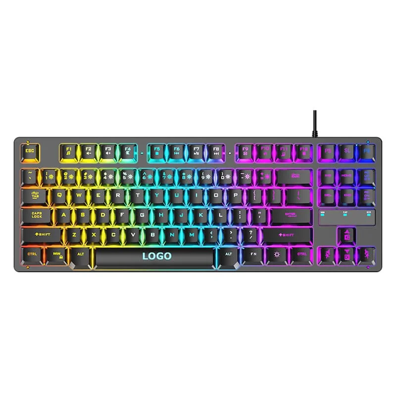 YYHC-Custom USB wired mini Optical-engineering gaming backlit keyboard