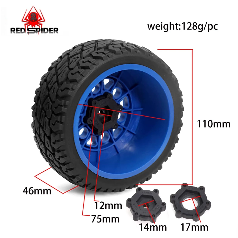 

1/10 RC Slash Flying God V4 Модель автомобиля Baja Huanqi Losi Raimon Короткая грузовик Шина W252 Универсальная