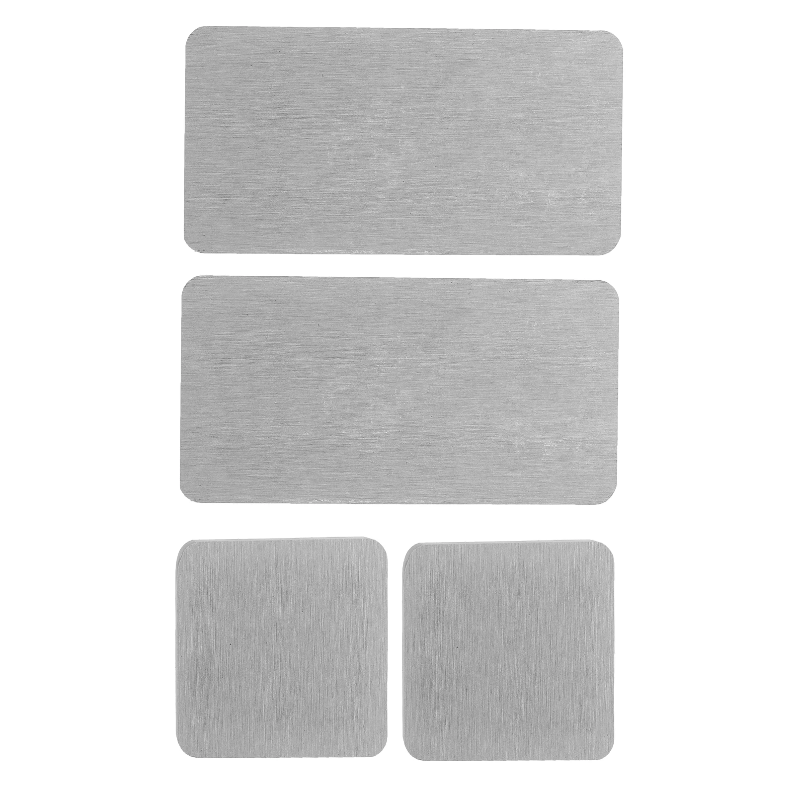 

4 Pcs White Diatomite Absorbent Mats Set Bathroom Coasters Water Soap Holder Dish Draining Pad Cup Drinks Tea Coffee