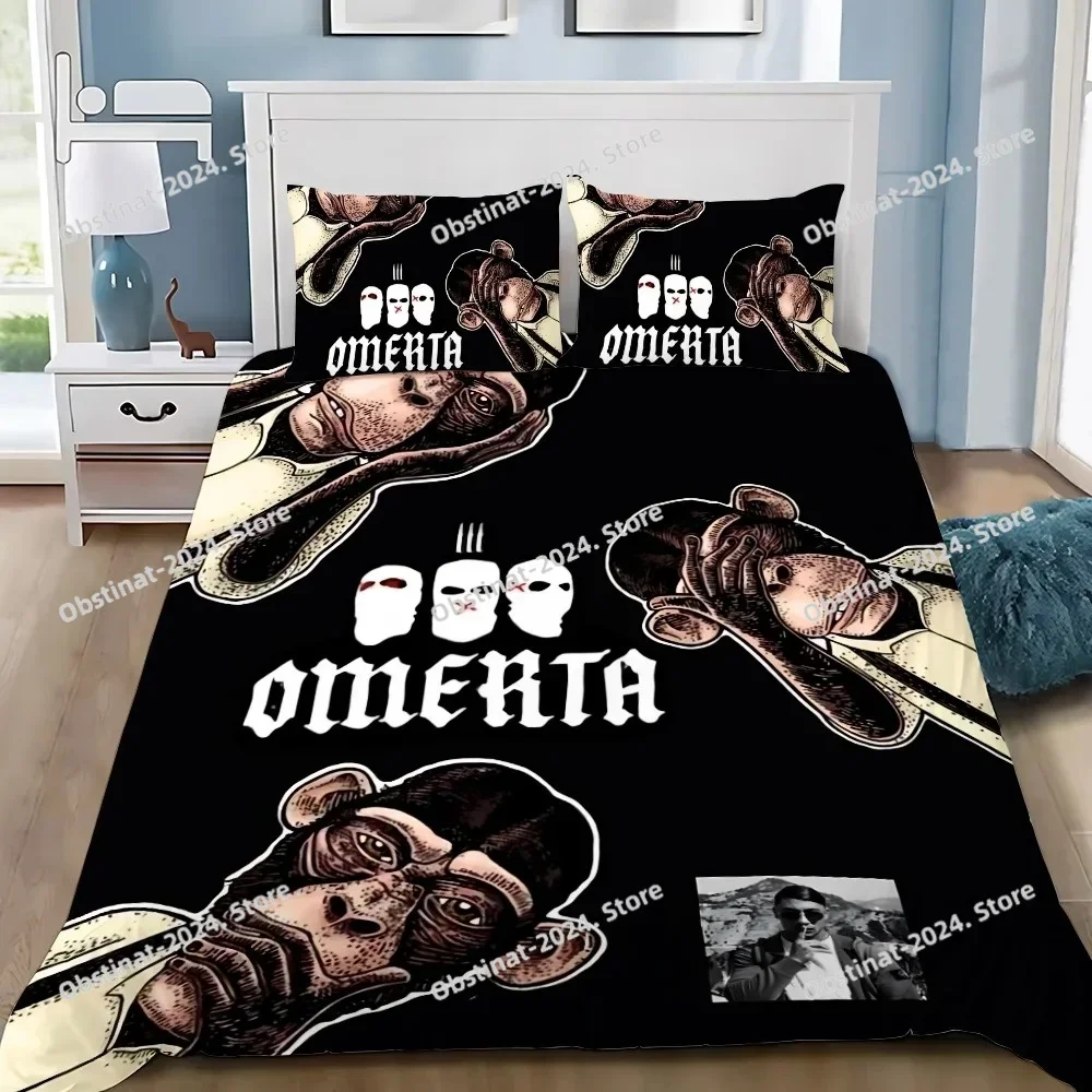 

Duvet Cover Pillowcase Bedding Set Adult Boy Omertas M-Maes Girl Bedroom Decoration Children Gift Single Double Large Size