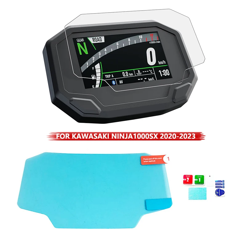 Für Ninja1000sx Cluster Scratch Screen Protection Film Dashboard Displays chutz folie für Kawasaki Ninja1000sx 2020 2021 2022 2023