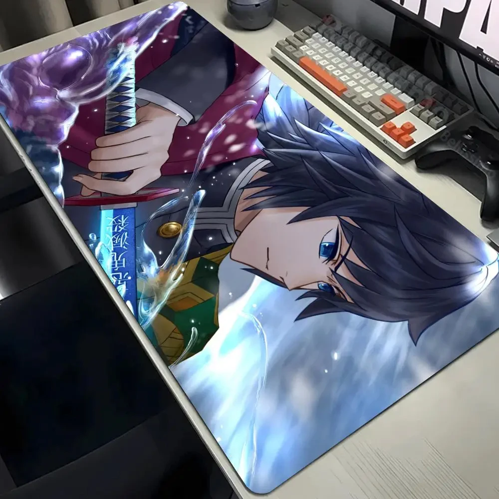 Computer Table Mat Keyboard Desk Pads Anime Mouse Pad K_Kimetsu No Yaibas Mausepad 900x400 Rubber Mouse Mats Demon Slayers Xxl