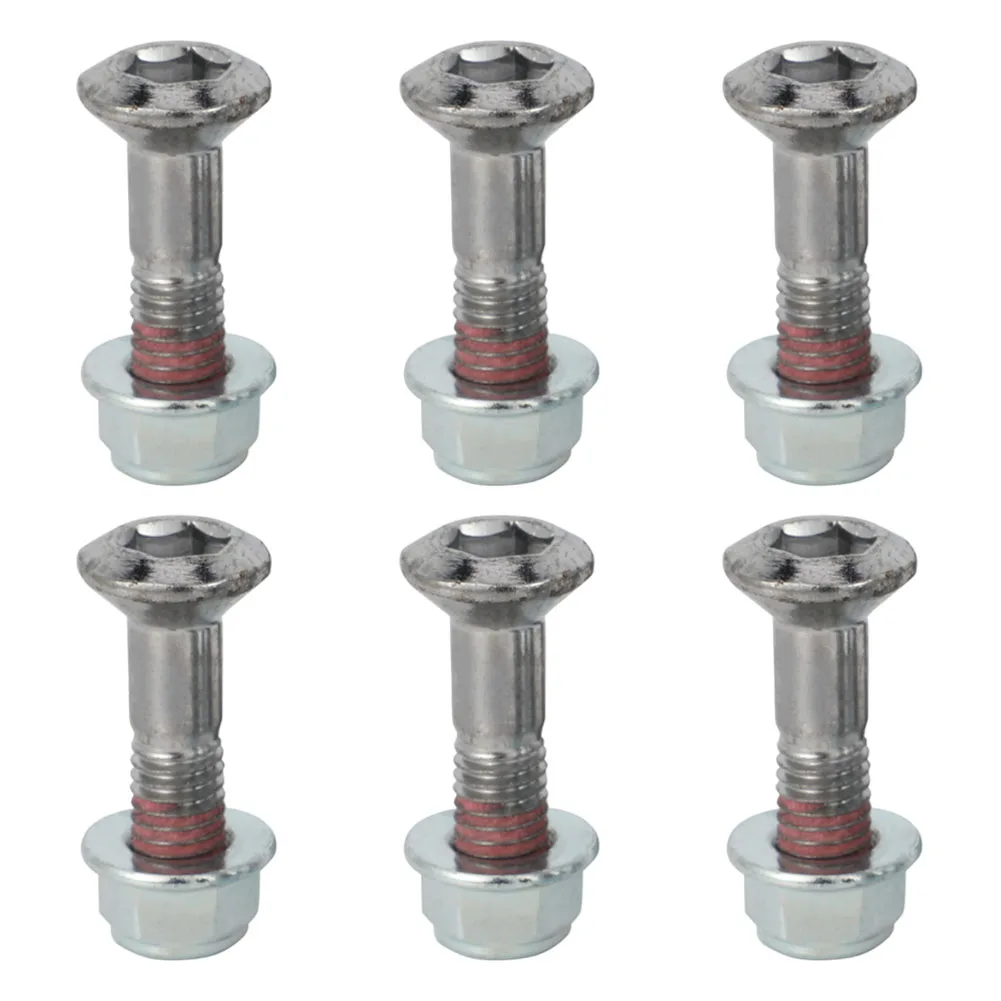 

M8 Size 6 Pcs Aluminum Alloy Sprocket Fasteners Set for Dirt Bike/Motorcycle; Works with Kawasaki/KXF and Yamaha/YZ Models