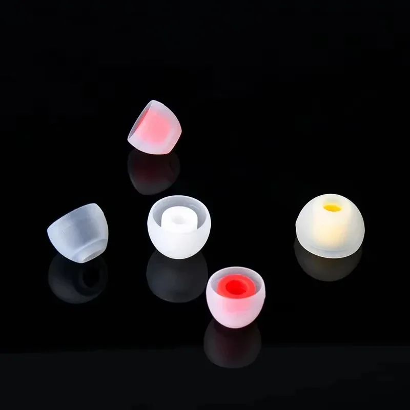 KBEAR 07 Silicone--Upgrade Headphone Eartips 1pair(2pcs) 5pairs(10pcs) Noise Isolating With S M M- L Size For KBEAR TRI Earphone image 5