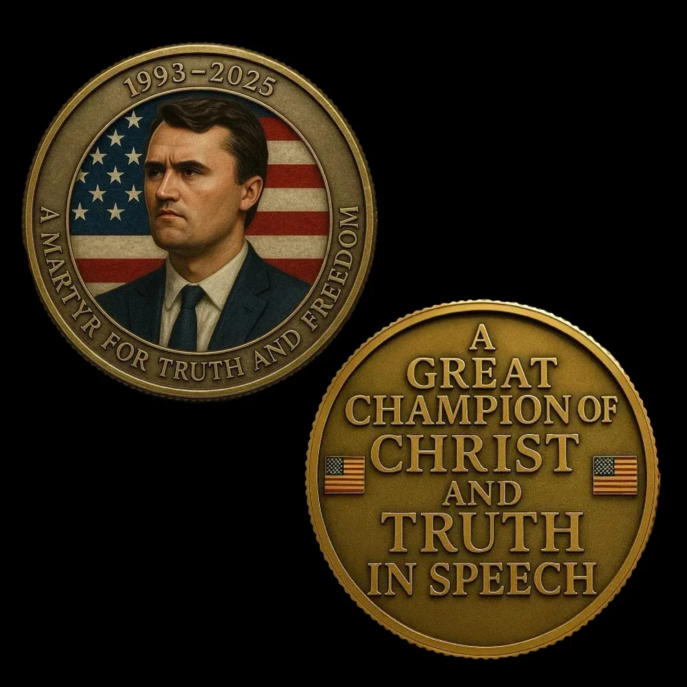 Nowa Złota Moneta Amerykański Młody Bohater 1993-2025 "Wielki Mistrz Chrystusa i Prawdy w Mówieniu" Moneta Pamiątkowa Dekoracje Domu