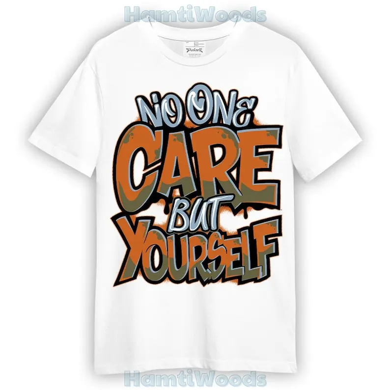 

Olive 5s Shirt - Cares Yourself Graphic Shirt Unisex