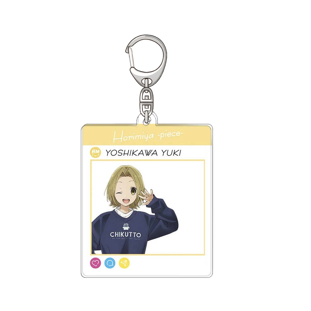 Anime Peripheral Store Horimiya Kyoko Hori Izumi Toru Remi Yuki The Missing Ver Acrylic Keychain Pendant Fans Gifts About 6cm