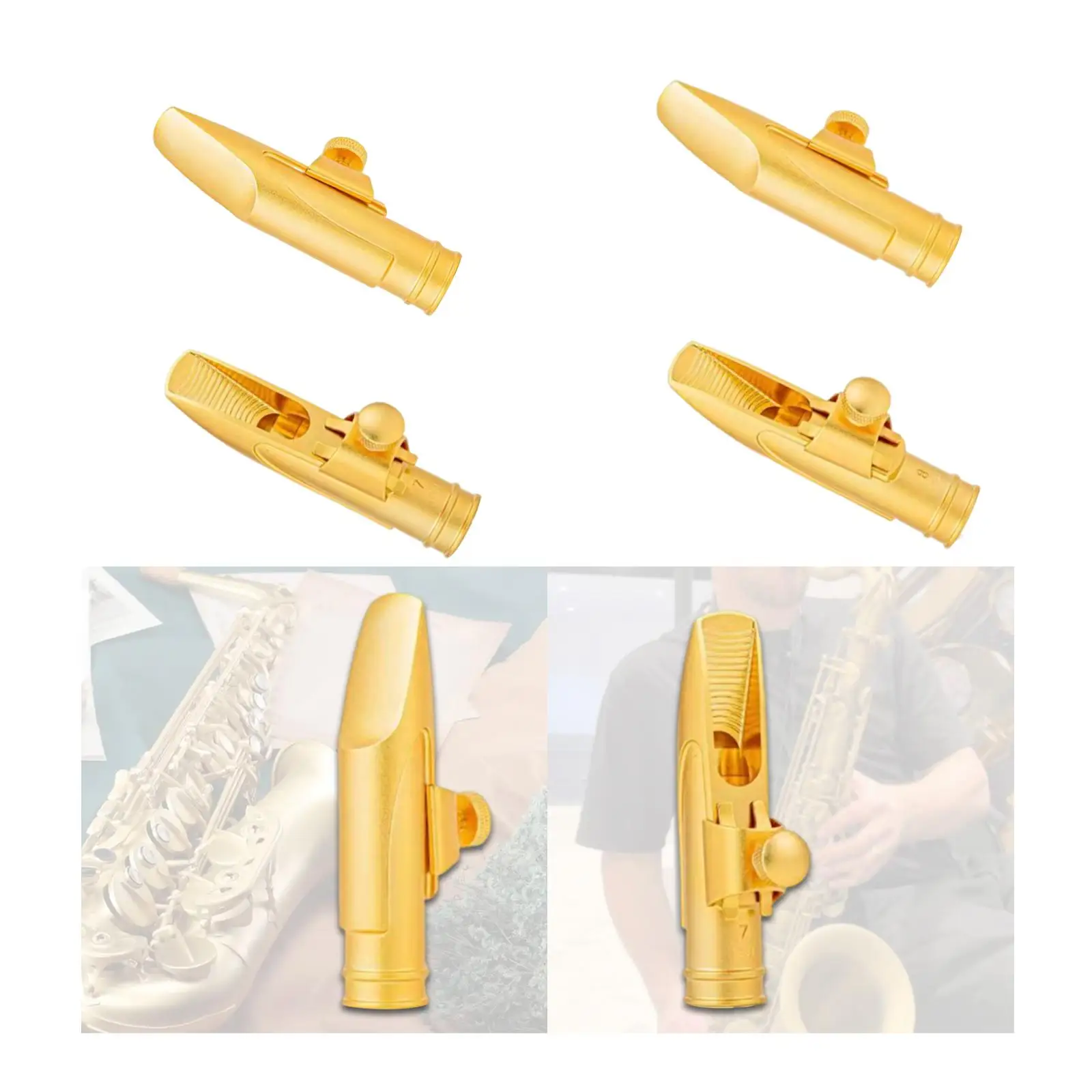 

Alto Saxophone Mouthpiece Practical Metal Mouthpiece Gifts for Beginners
