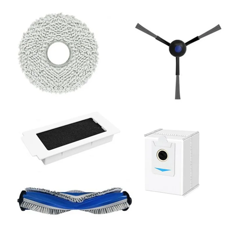 

A17F-9 Pcs For Ecovacs T30S / T30S AI / T30S COMBO / T30S PRO / T30S PRO OMNI Robot Vacuum Cleaner Parts Replacement