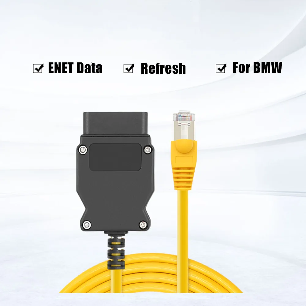 

Super practical ESYS ENET Cable For BMW F-Series Refresh Hidden Data ICOM OBD2 Scanner Automotive Diagnostic Autotools