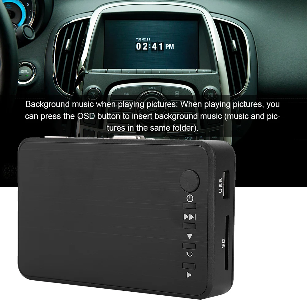1080P 4K Mini HDMI Media Audio Video Advertising Player Hard Disk Player Media Player Center HD Media Player 1080P Media Player