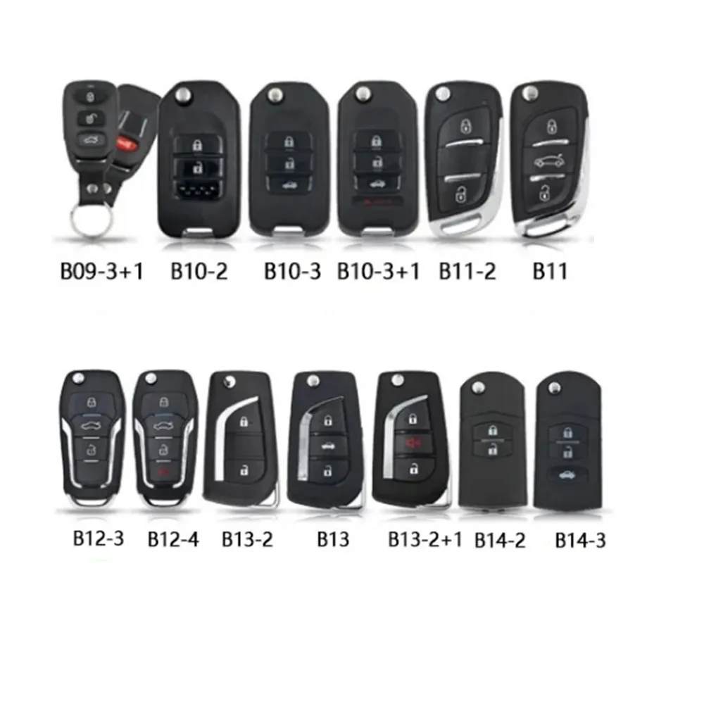 5PCS KD Remote Control Car Key Universal KEYDIY REMOTE KEY B09 B10 B11 B12 B13 B14  For KD900/KD-X2 KD MINI/ URG200 Programmer