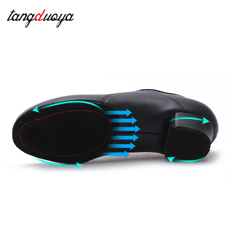 Adults/Children/Boys Latin Dance Shoes Black Low Heels Ballroom Dancing Shoes Boys Tango Salsa Rumba Modern Jazz Shoes man
