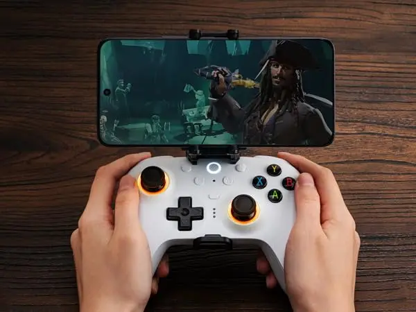 Soporte de clip para juegos de teléfono móvil 8BitDo para controladores inalámbricos Xbox y controladores inalámbricos Xbox Elite con licencia oficial Xbox