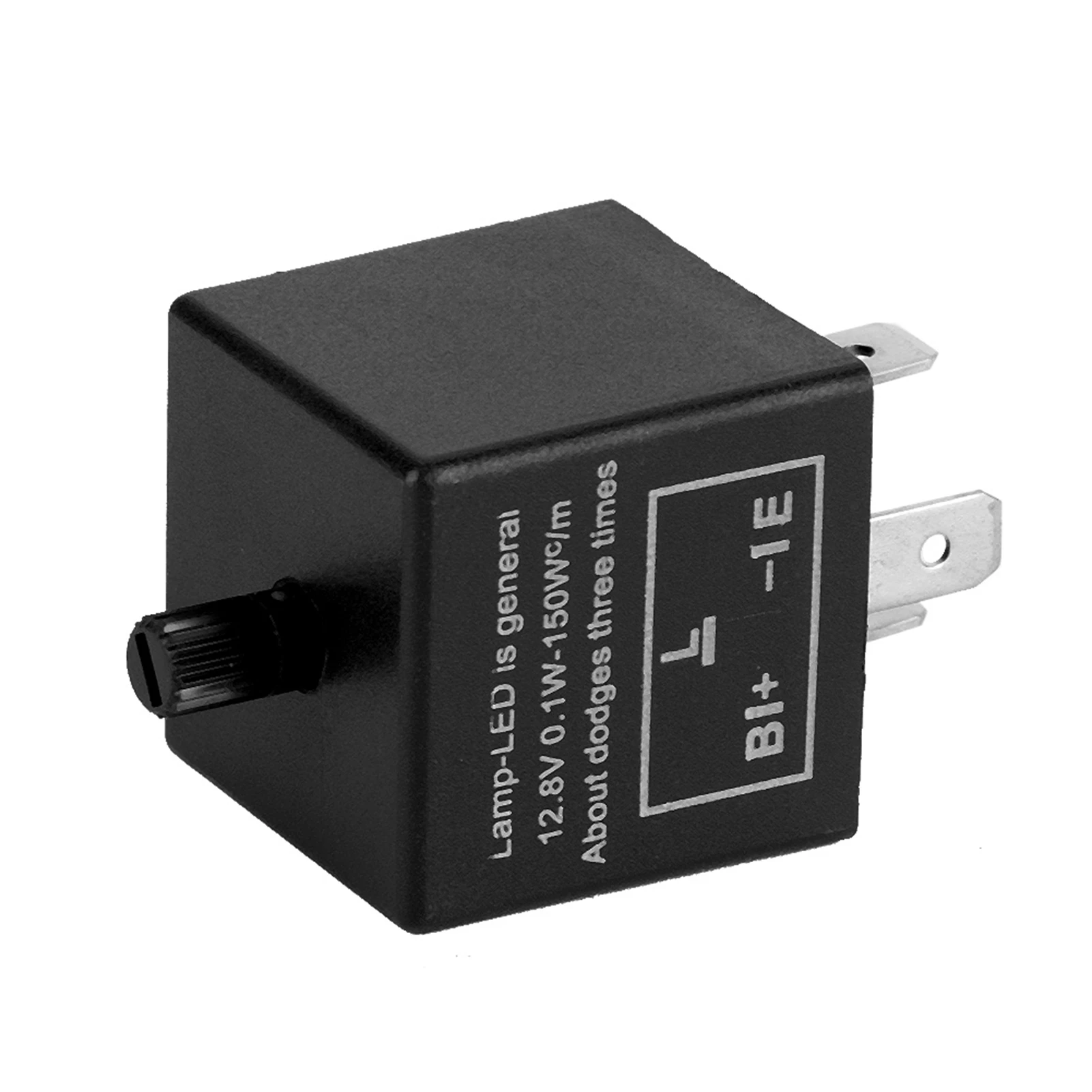 12V 3 Pin Adjustable LED Light Flasher Blinker Relay Fix For Turn Signal Indicator new