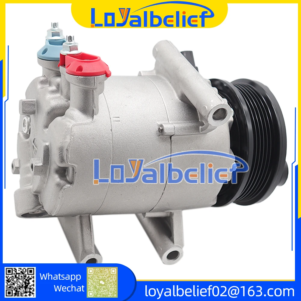 AC Compressor For Ford S-Max Galaxy Mondeo Land Rover Freelander 2 2.2 TDCi 2006-2012 1566167 6G9119D629FK 1433332 1543954