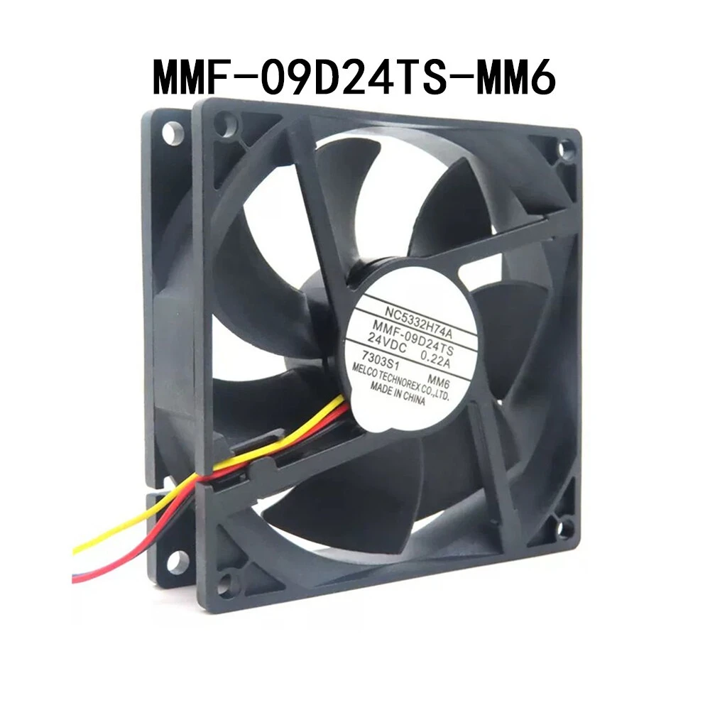 

ДЛЯ радиатора Melco 24 В постоянного тока 0,22 А MMF-09D24TS-MM6 NC5332H74A 90*90*25 мм осевой вентилятор