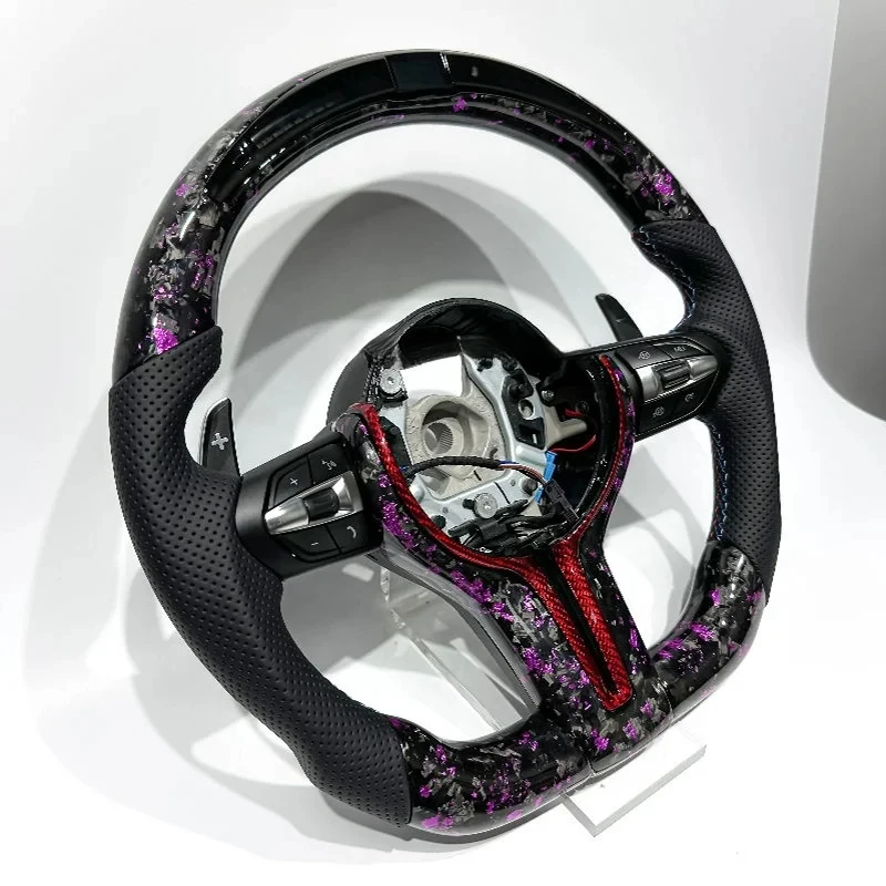 High Quality Forged Carbon Fiber Universal Steering Wheel For BMW F13