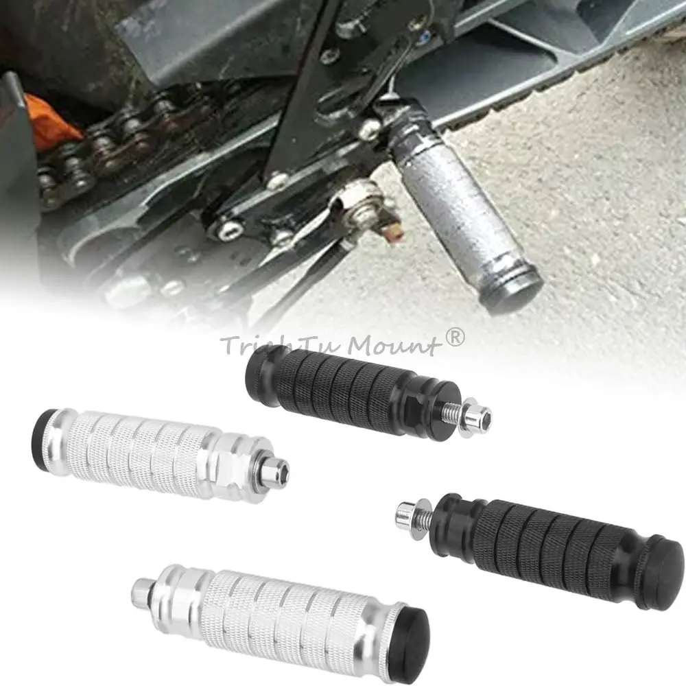 

2 PCS ​​Universal For M8 Motorcycle Foot Pegs CNC Aluminum Alloy Fit For BMW Honda Yamaha Motorcycles Accessories