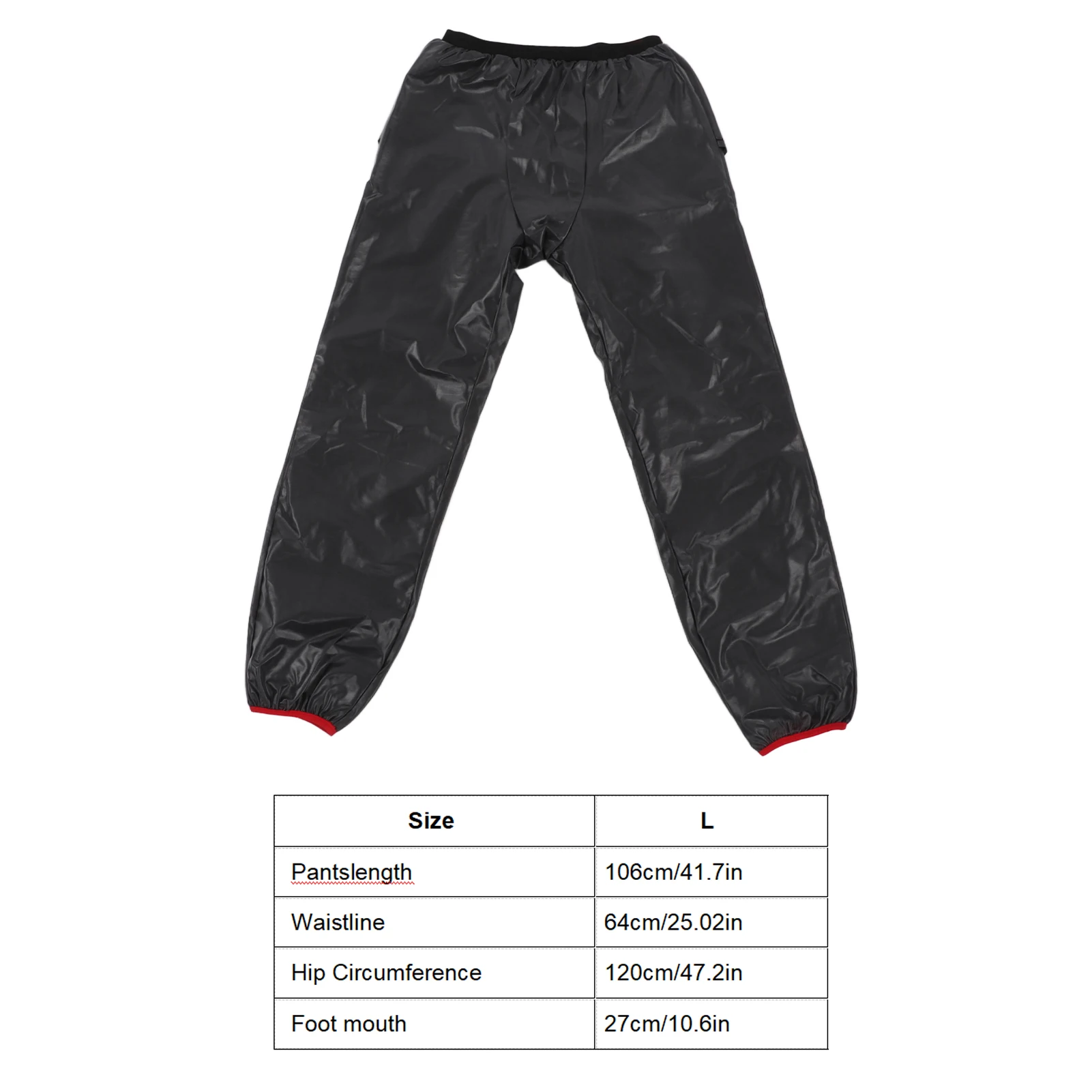 Regendichte broek Waterdichte regenbroek Regendichte reflecterende broek voor arbeid Outdoor fietsen Sport Reflecterende regenbroek