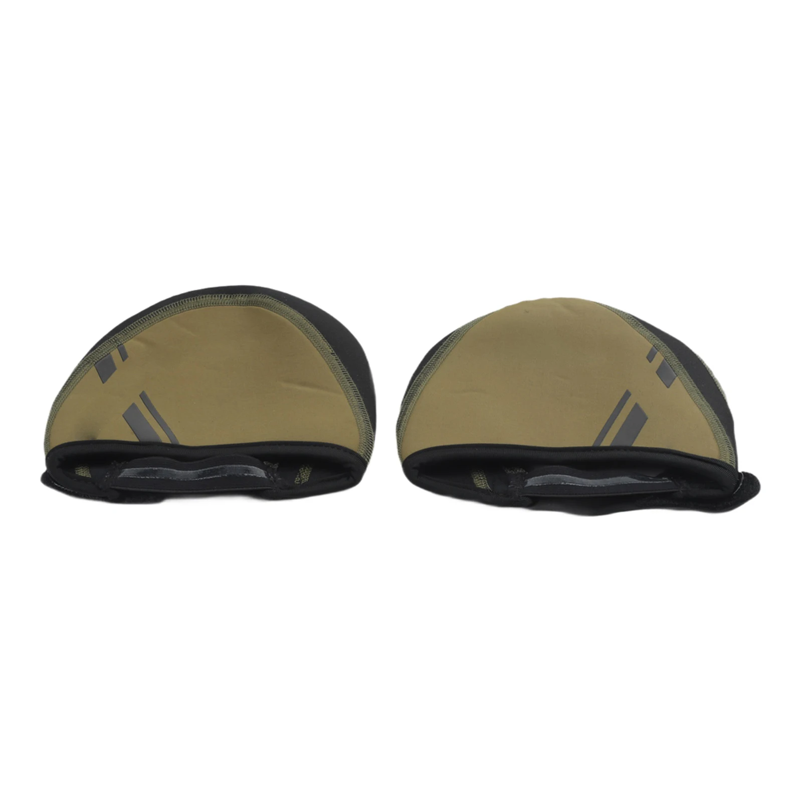 Neoprene Bicycle Shoe Covers Waterproof Windproof Half Length Lockable Design for Road and Mountain Clipless Cycling Shoes