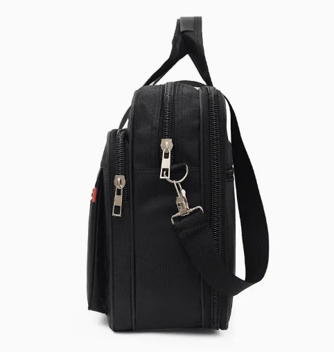 15.6 Inch Business Laptop Bag Oxford Cloth Multi‑Pocket Briefcase, Shoulder Messenger Handbag for Office Travel 5 15.6 Inch Business Laptop Bag Oxford Cloth Multi-Pocket Briefcase, Shoulder Messenger Handbag for Office Travel – view 5