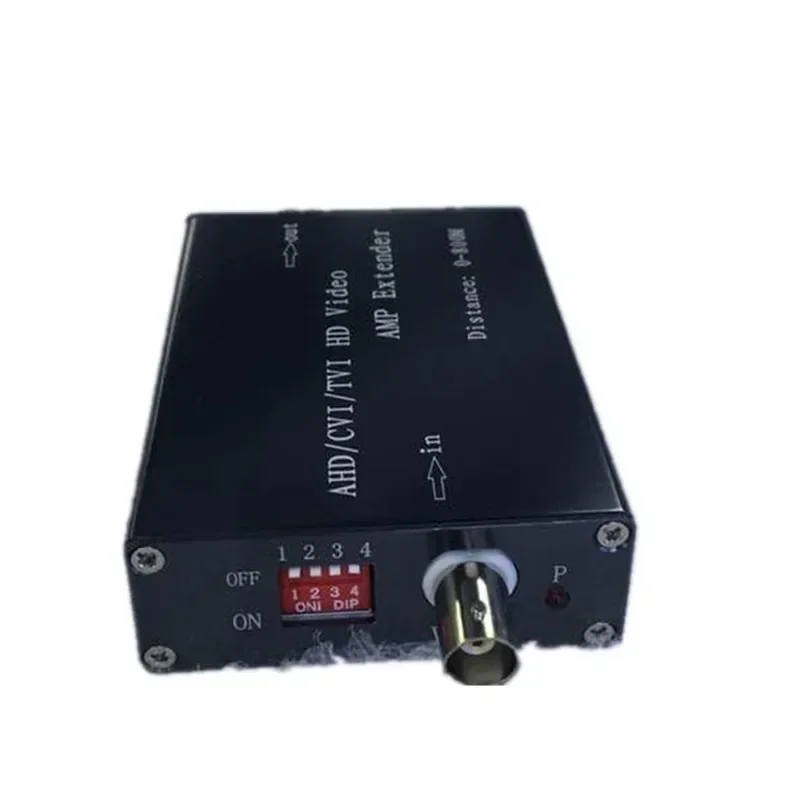 AHD CVI TVI Jaringan Transmisi Extender HD Coaxial Video Amplifier Pemancar 1000M