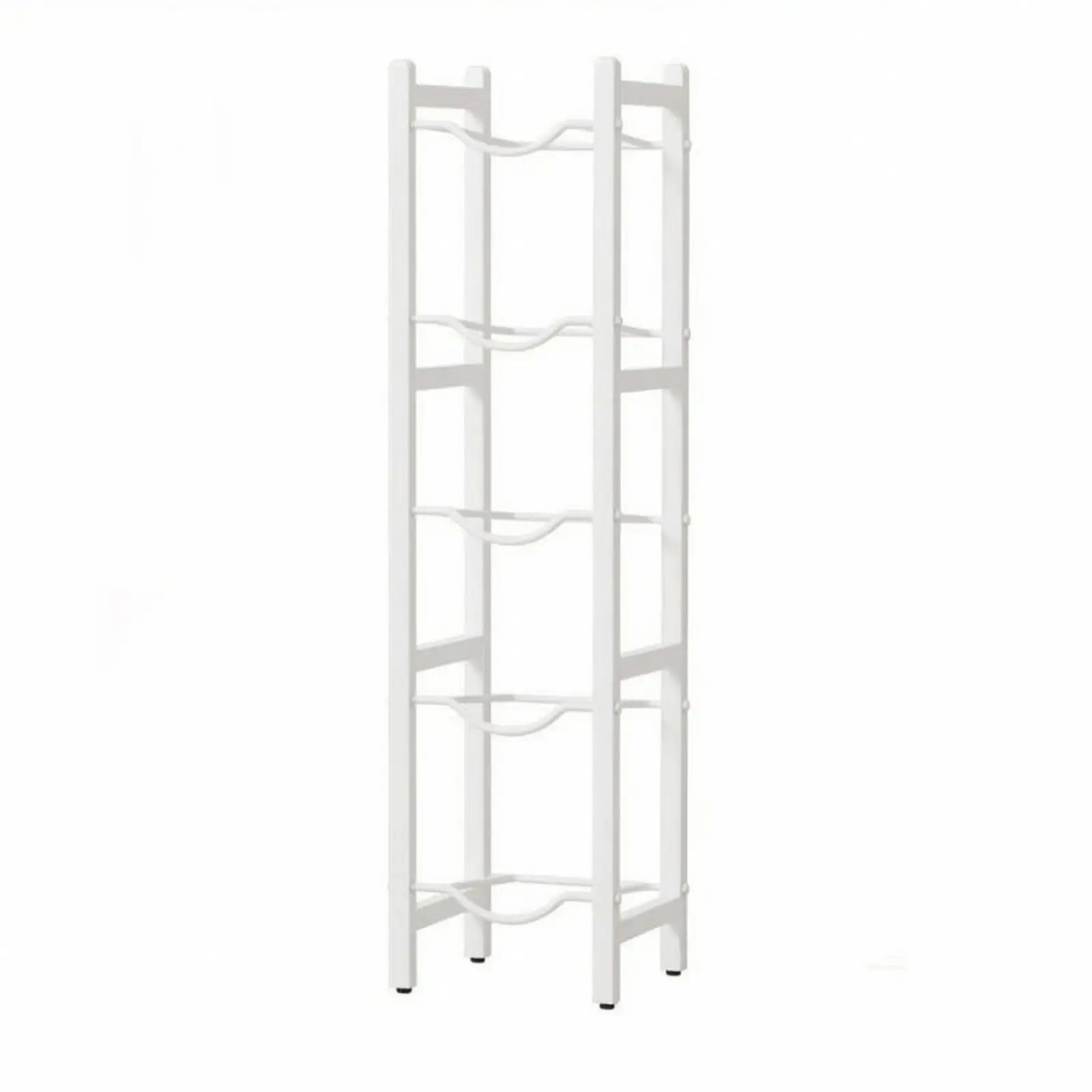 Durable Bottle Storage Shelf Stand for Kitchen Pantry Wire Rack Organizer with Enhanced Stability Design