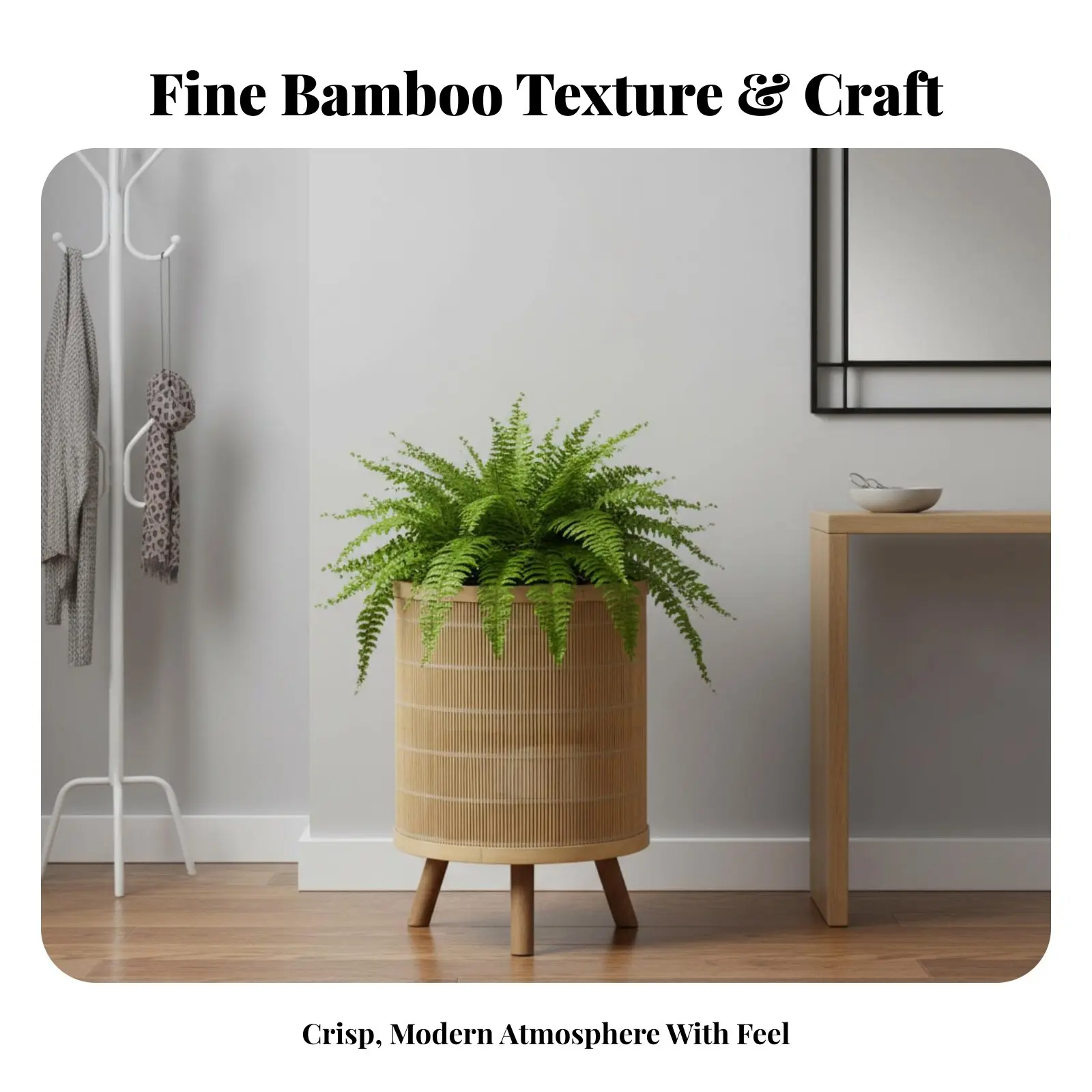 脚付き織り込みプランター、床置き型プラントスタンド、ミニマリストデザイン、家庭用、リビングルーム用に適応可能