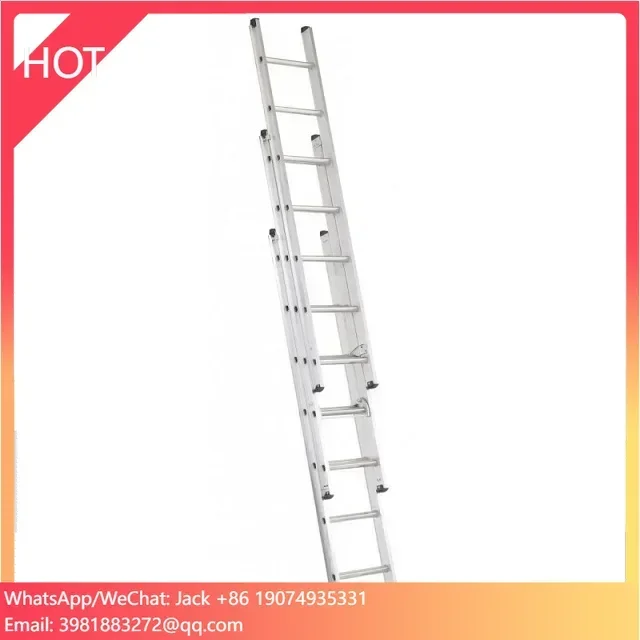 Escalera Telescópica Plegable de Aluminio Pieza Telescópica de Aluminio de 8 Metros Escalera liviana de Aluminio