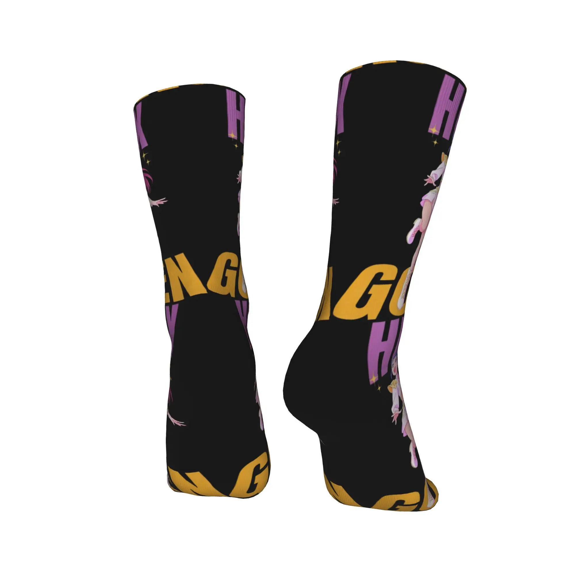 KPop デーモンゴールデンハンターズ靴下秋ストッキングカジュアル男性高品質靴下デザインランニングノンスリップ靴下