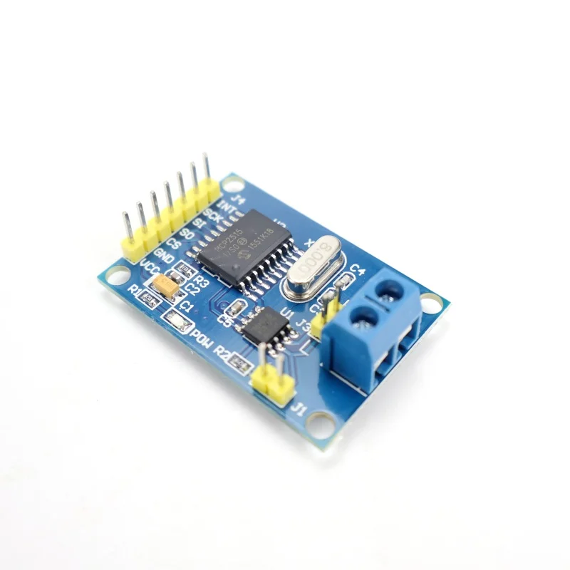 1-10 peças mcp2515 módulo can bus interface spi para arduino raspberry pi controle industrial comunicação automotiva