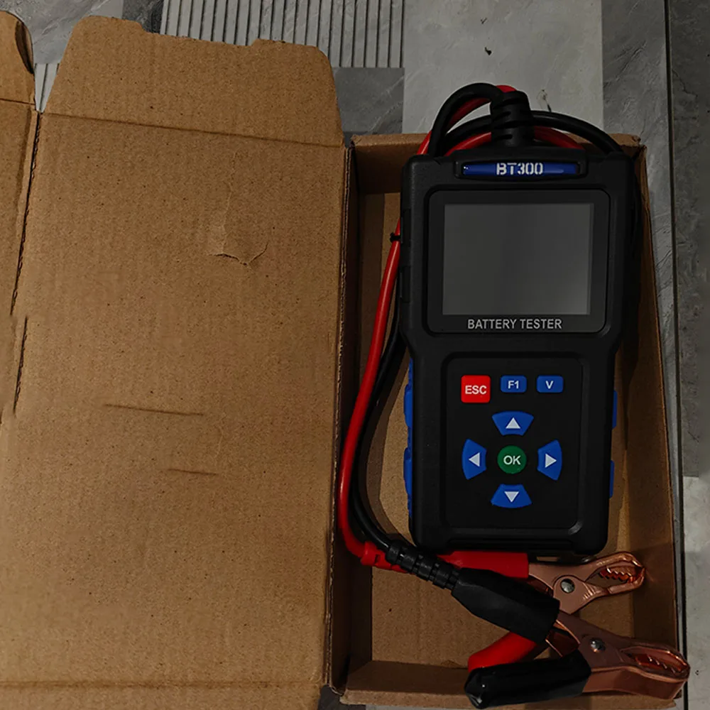 

Automotive Inspection Tools Functional Diagnostic Instrument for Car Battery Faults Car Battery Tester 12/24V Battery Analyzer