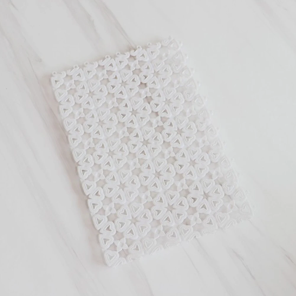 

Набор из 10 нескользящих ковриков для ванной: безопасные, удобные, пластиковые, с перфорацией, легко моются, противоскользящие коврики для душа и ванной комнаты