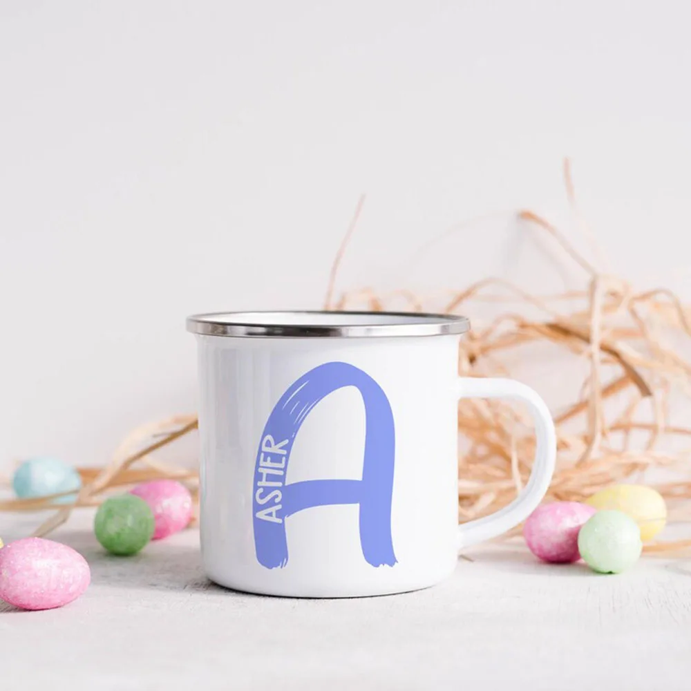 

Personalized Customization Graduation Anniversary Letter Enamel Cup Gift Customization Teacher And Classmate Names Enamel Cup