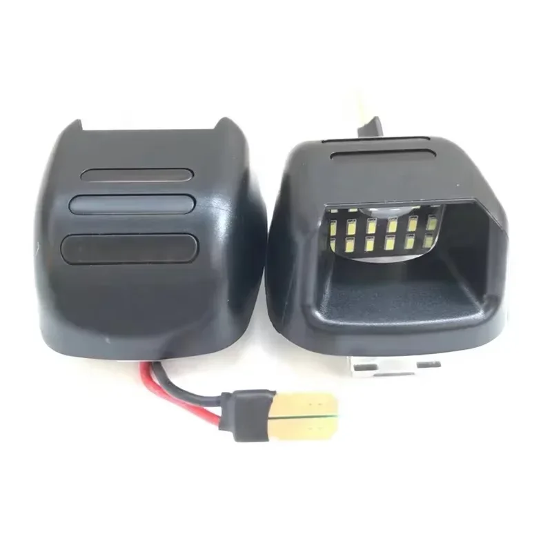 

2pcs LED License Number Plate Light for Suzuki Equator Nissan Navara D40 Frontier Armada Titan Xterra ACMAT ALTV White Canbus